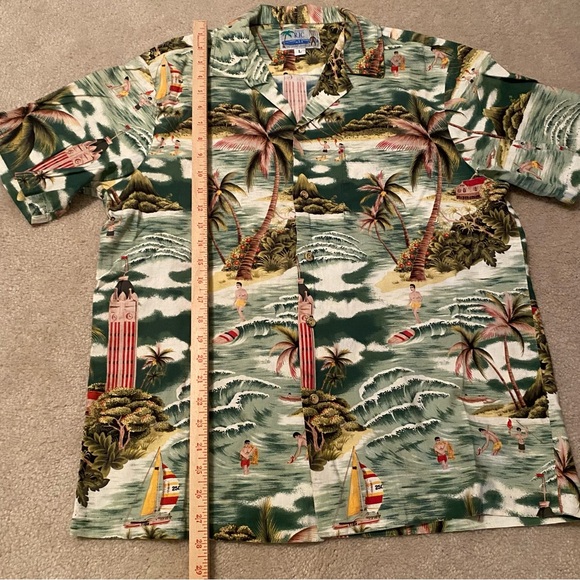 Vintage RJC Hawaiian Hawaii Shirt Large - Picture 6 of 6
